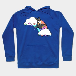 Rainbow Cloud Bernie Hoodie